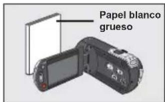 Papel blanco grueso