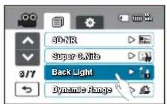 3D-NR Super & Nitro Back Light 3/7 Dynamic Range