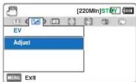 [220Min]STAY EV Adjust MENU Exit
