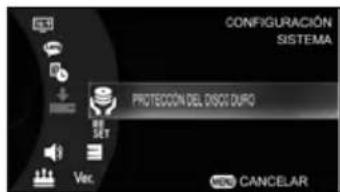 TOSHIBA Gigashot GSC-A40FE - Utilización de la función de protección de la unidad de disco duro - 4