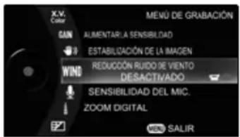 TOSHIBA Gigashot GSC-A40FE - Reducción del ruido del viento - 3