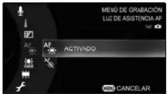 TOSHIBA Gigashot GSC-A40FE - Utilización de la luz de asistencia AF - 5
