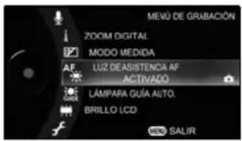 TOSHIBA Gigashot GSC-A40FE - Utilización de la luz de asistencia AF - 3