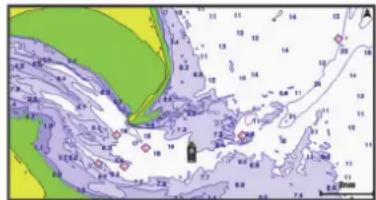 GARMIN GPSMap 7x2 Plus - Carta de navegación y carta de pesca - 1