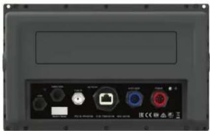 GARMIN GPSMap 7x2 Plus - GPSMAP 7x2/7x2 PlusVista de los conectores de GPSMAP 7x2/7x2 Plus y GPSMAP 9x2/9x2 Plus - 1