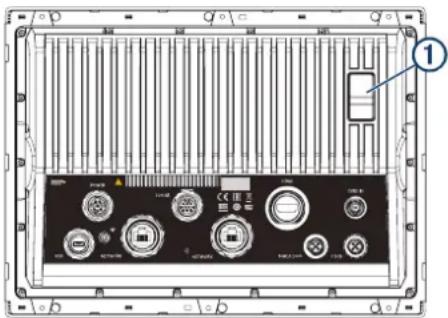 GARMIN GPSMap 7x2 Plus - GPSMAP 12x2 Touch/A12/12x2 Plus Vista de conectores - 3