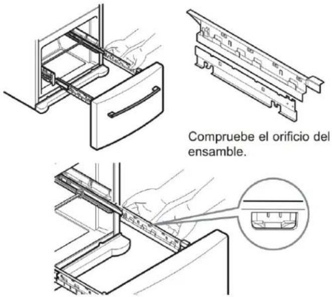 LG GM-738DVC - Instalación del Cajón Deslizable - 5