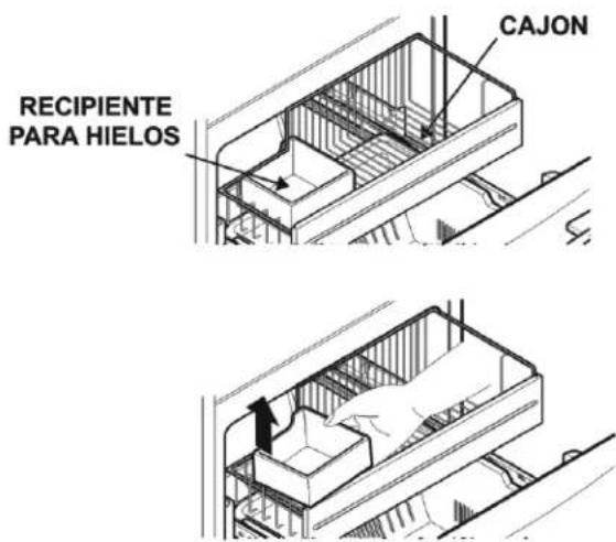 LG GM-738DVC - RECIPIENTE PARA HIELOS (en algunos modelos) - 1