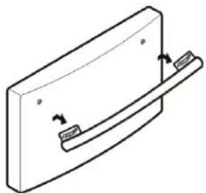 LG GM-738DVC - PARA RETIRAR LA MANIJA DE LA PUERTA DEL CONGELADOR - 1