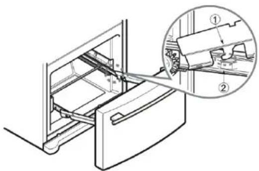LG GM-738DVC - Instalación del Cajón Deslizable - 2