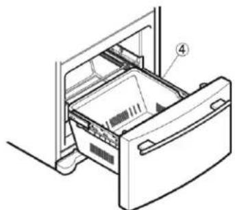 LG GM-738DVC - Instalación del Cajón Deslizable - 6