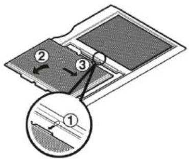LG GM-738DVC - CUBIERTA DE LOS CAJONES CON REJILLA INTERIOR (en algunos modelos) - 4