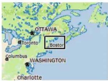 OTTAWA Toronto Boston Columbus WASHINGTON Charlotte