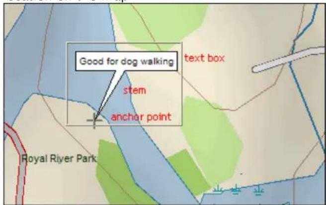 Good for dog walking stem anchor point text box Royal River Park