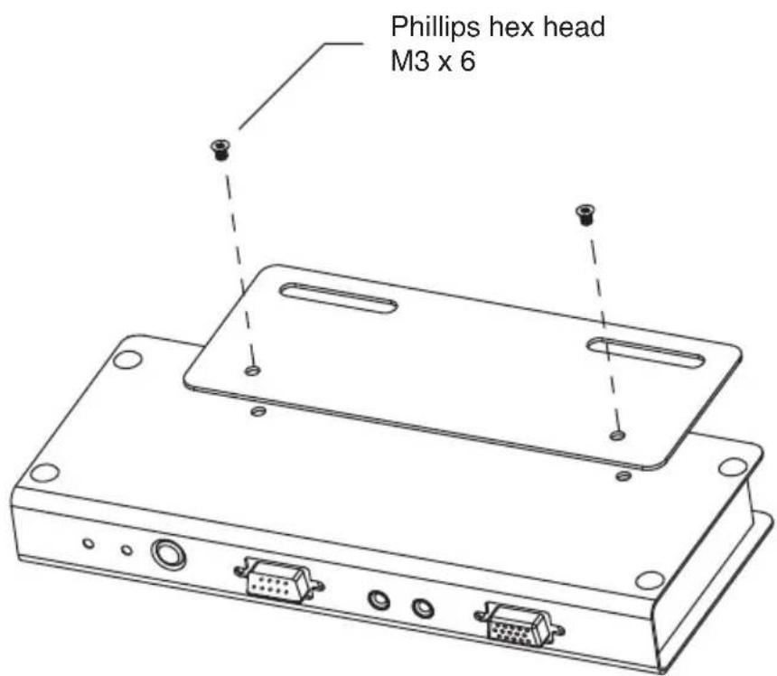 Phillips hex head M3 x 6