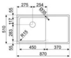 275 254 Ø35 R15 510 283 117 55 450 370 870