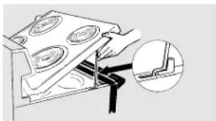 GE JBS26CCT - Porcelain Enamel Cooktop (on some models) - 1