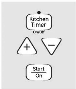 Kitchen Timer On/Off + - Start On