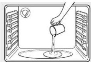 GE JBP35DDBB - Si la estufa cuenta con esta tecla de control, cuenta con un horno con limpieza al vapor. Siga estas instrucciones. - 1