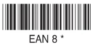 EAN 8 *