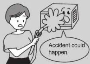 Accident could happen.