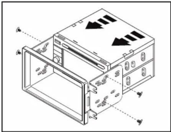Metra 95-7863 - Double DIN head radio provision - 2