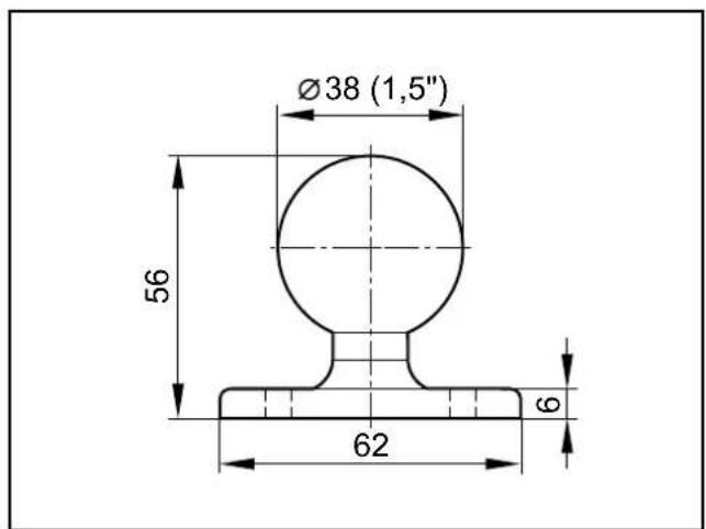 Ø38 (1,5") 56 62 6