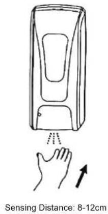 Sensing Distance: 8-12cm