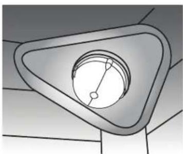 FRIGIDAIRE FFED3016TB - Replacing the oven interior light bulb: - 1