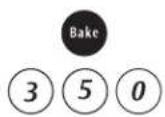 FRIGIDAIRE GLEFM397DB - When the set bake time runs out: - 1