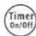 FRIGIDAIRE GLEFM397DB - To set the Kitchen Timer (example for 5 minutes): - 1