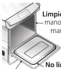 FRIGIDAIRE FED300DB - Limpieza de las diferentes partes de su estufa - 1