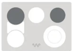 FRIGIDAIRE FED300DB - Para ajustar el elemento radiante sencillo: - 2