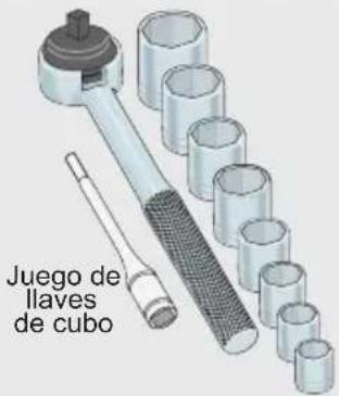 Juego de llaves de cubo