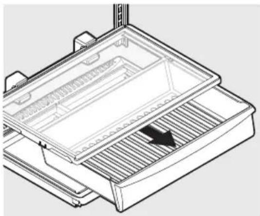 FRIGIDAIRE FFTR1621QW - Cajón de almacenamiento (algunos modelos) - 1