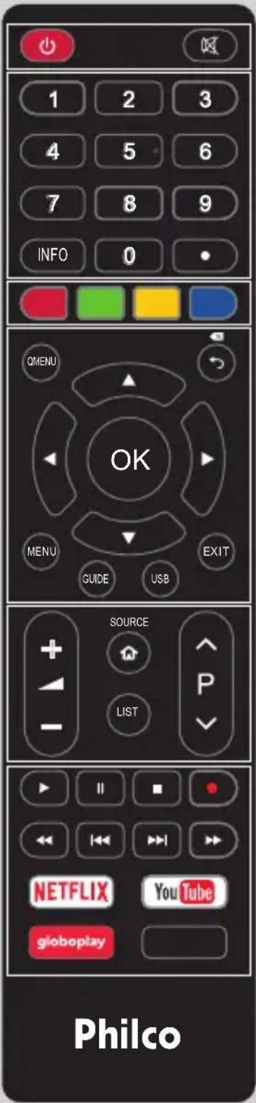 Philco PTV70Q50SNSG - CONTROLE REMOTO - 1