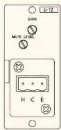 TOA T-01S - U-12S Unbalanced Line Input with Variable Mute-Receive Depth - 2