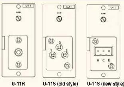 TOA T-01S - U-11 Series Unbalanced Line Input with Mute-Receive - 1