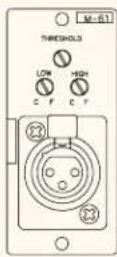 TOA T-01S - M-61 Series Microphone Input with Compressor - 1
