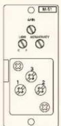 TOA T-01S - M-51 Series Microphone Input with Voice Gate - 2