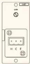 TOA T-01S - U-61S Unbalanced Line Input with Compressor - 2