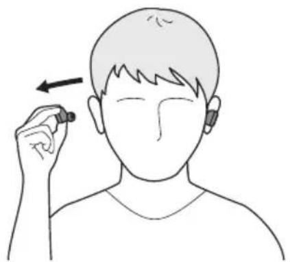Audio-Technica ATH-CK3TW TS - 音楽再生中の動作 - 1