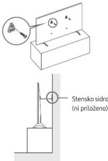 Stensko sidro (ni priloženo)