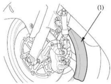Honda Fireblade CBR1100XX (2004) - Desmontaje de la rueda delantera - 1