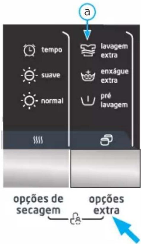 MIDEA LSE11P1 - Botão de seleção das opções extra - 1