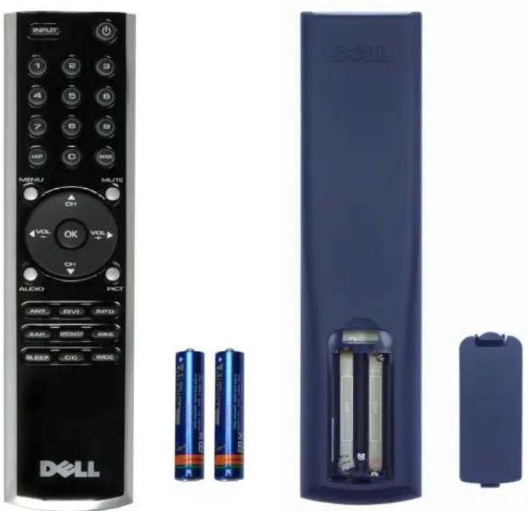 DELL W2606C - Installing Batteries - 1
