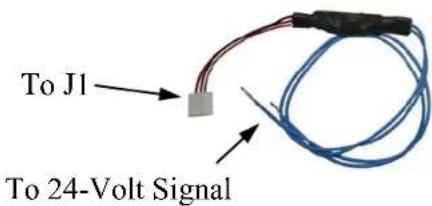 To J1 To 24-Volt Signal