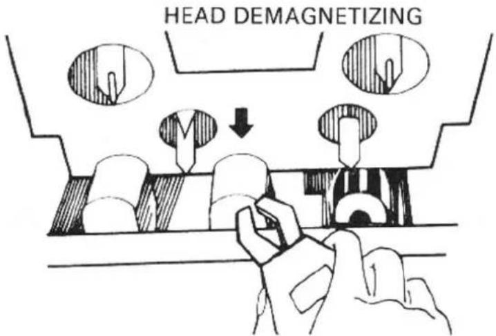 HEAD DEMAGNETIZING