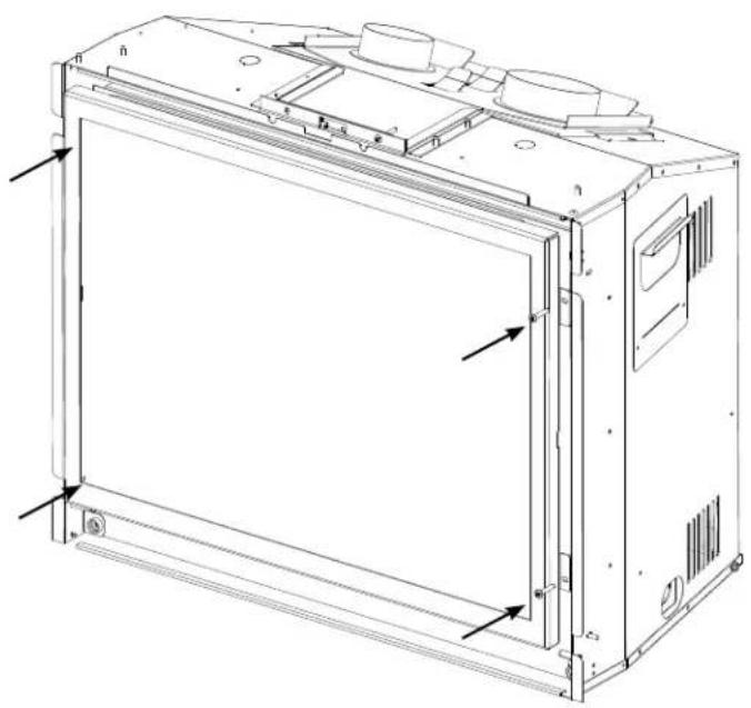 Regency Greenfire GFi750 - Glass Door Installation and Removal - 1