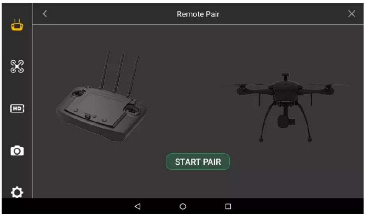 Remote Pair START PAIR